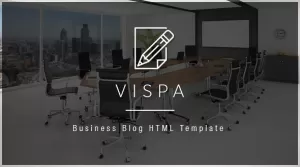 Vispa - Corporate & Business for Startups HTML Template