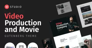 Vistudio - Video Production and Movie WordPress Theme