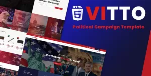 Vitto  Political Campaign HTML5 Template