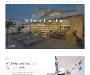 Vixion - Real Estate & Property Showcase Elementor Template Kit