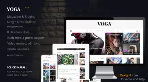 Voga - Magazine Theme for WordPress