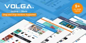 Volga - MegaShop Responsive Shopify Theme - Technology, Electronics, Digital, Food, Furniture
