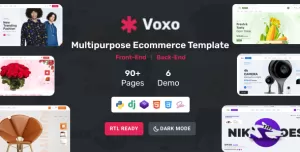 Voxo - Multivendor Ecommerce Django Template Full Script