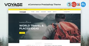 Voyage Sport and Travel Store PrestaShop Theme