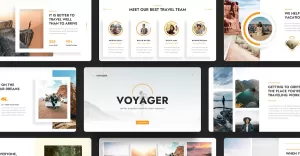 Voyager - Travel Blogger Keynote Template - TemplateMonster