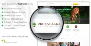 Vrukshagra - Environmental WordPress Theme