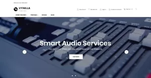 Vynilla -  AMP Audio Store Magento Theme - TemplateMonster