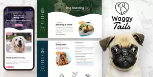 Waggy Tails - Responsive HTML Template