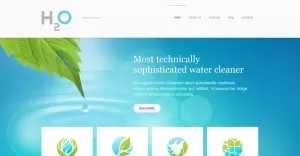 Water Responsive Joomla Template