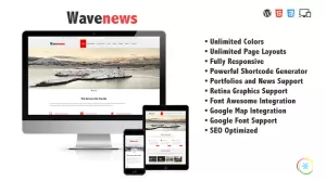 Wave - News – Responsive Multipurpose Creative Theme - Themes ...