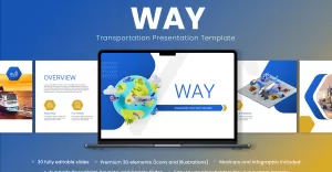 Way - Transportation Presentation Keynote Template