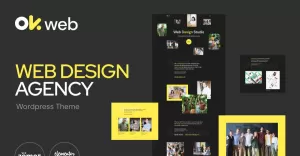 Web Design Studio Template - OkWeb Elementor Kit