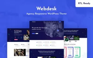 Webdesk - Agency Responsive WordPress Theme - TemplateMonster