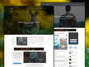 WeBlogg - Best Blogging PSD Template Specially For BLOGGERS