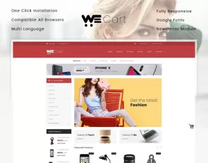 Wecart - Multipurpose Store OpenCart Template