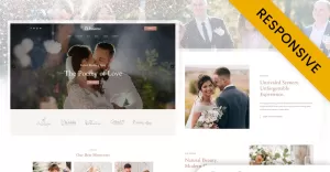 Wedame - Elegant Wedding and Event Planner Elementor WordPress Theme