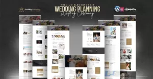 Wedding Ceremony - Wedding and Event Planner Elementor Pro Kit