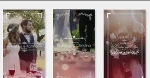Wedding Instagram Stories Motion Graphics Template