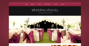 Wedding Venues Responsive Website Template - TemplateMonster