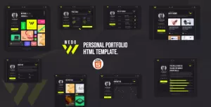 Wedo - Personal Portfolio HTML Template