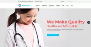 Wellcheck - Pediatric Clinic WordPress Theme