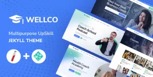 Wellco - Life Coach and Online Courses JEKYLL Theme