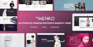 Wenro - Multipurpose Responsive Magento 2 Theme  16 Homepages Fashion, Furniture, Digital and more