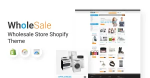 Wholesale Store eCommerce Shopify Theme - TemplateMonster