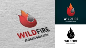 Wild - Fire Logo - Logos & Graphics