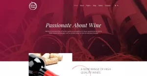Wine Responsive Joomla Template
