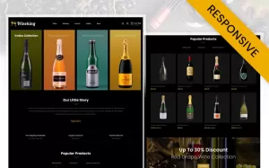 WineKing - Wine Store OpenCart Template - TemplateMonster