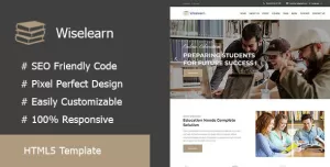 Wiselearn - Education & Courses HTML5 Template