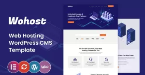 Wohost - Web Hosting WordPress Theme - TemplateMonster