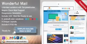 WonderfulMail - Responsive Email Template