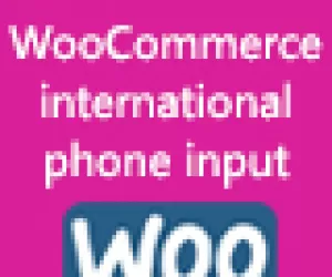 WooCommerce international phone input