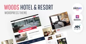 Woods Hotel - Hotel & Resort WordPress Theme