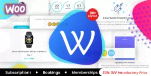 WooPro  WooCommerce Responsive Email Template + Subscriptions + Bookings + Memberships Compatible