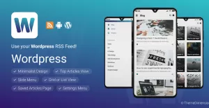 Wordpress - Sjabloon voor Android Nieuws-app