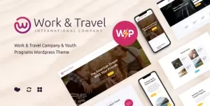 Work & Travel Company & Youth Programs WordPress Theme