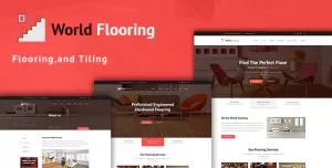 World Flooring - Tiling & Paving Services Drupal Theme
