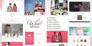 WoWedding - Wedding Oriented HTML Website Template