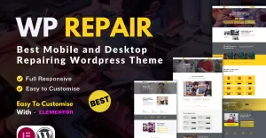WpRepair Mobile Desktop Repair - Wordpress Theme