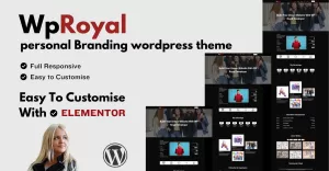 WpRoyal Personal Portfolio Wordpress Theme - TemplateMonster