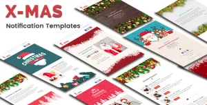 X-MAS - Responsive Newsletter and Notification Template