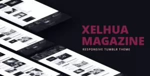 Xelhua Magazine - Responsive Tumblr Theme