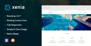 Xenia - Refined HTML 5 / CSS 3 Corporate Template