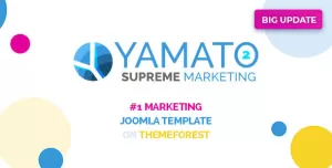Yamato  Responsive Marketing Joomla Template and Page Builder