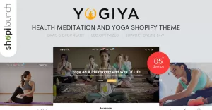 Yogiya - Health Meditation And Yoga Shopify Theme