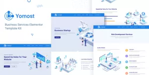 Yomost - Business Services Elementor Template Kit