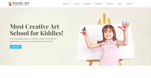 Yoozie - Children Art School WordPress theme